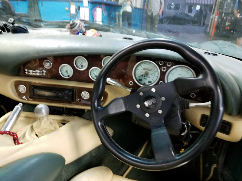 Even the gauges glow green